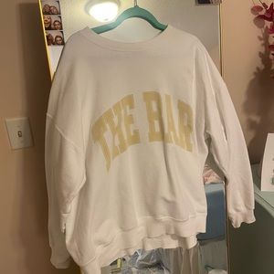 The Bar varsity sweatshirt